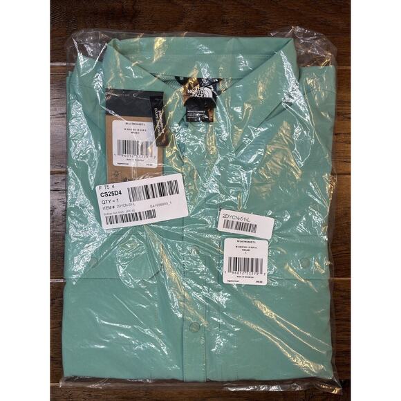 NWT The North Face Sniktau Sun Shirt Long Sleeve Fishing Vented Men’s Large - Picture 6 of 6